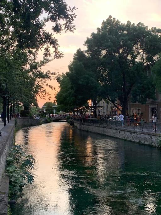 Apartament La Terrasse Du Pont Jullian Charme Et Calme Dans Le Coeur Historique LʼIsle-sur-la-Sorgue Zewnętrze zdjęcie